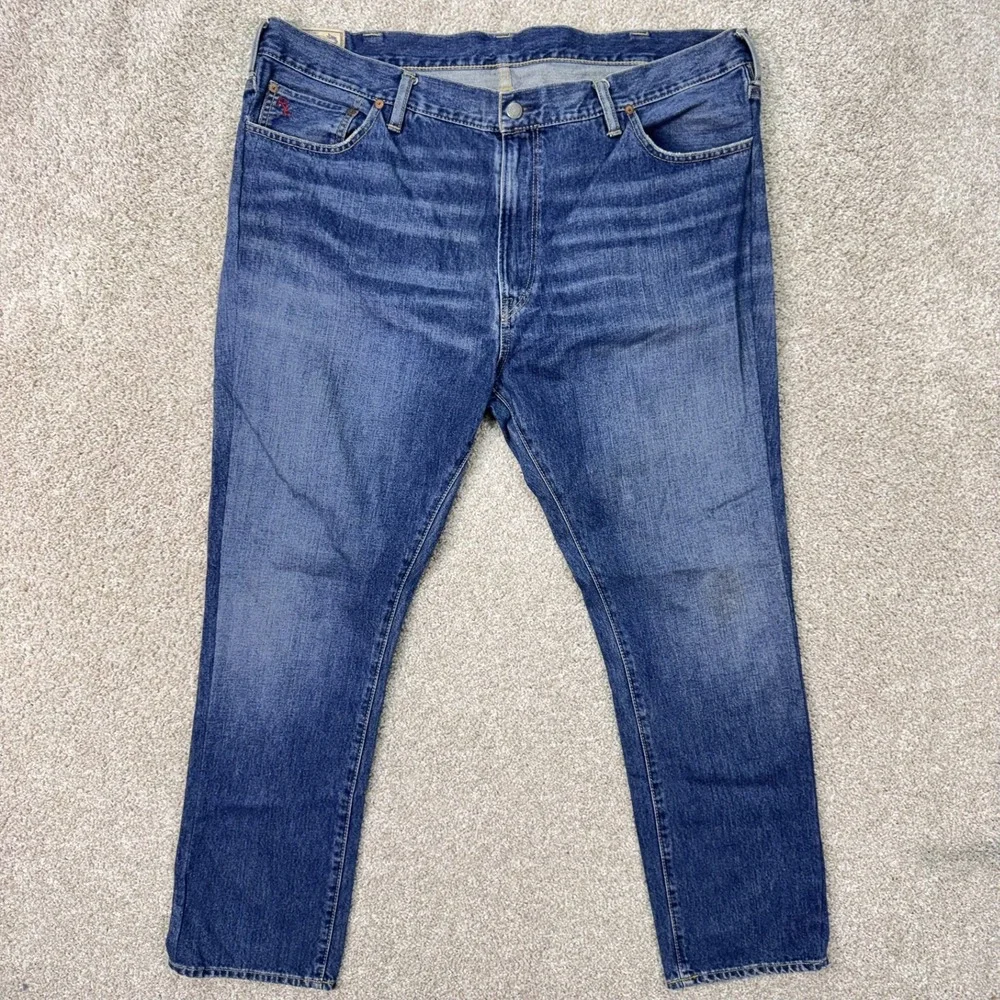 Polo Ralph Lauren Jeans Mens 44 Hampton Straight Blue Denim EUC